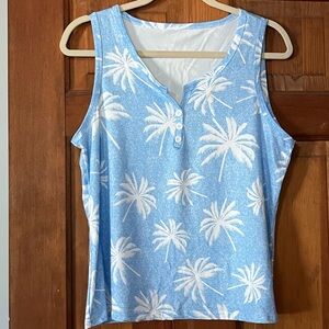 Shein palm tree tank